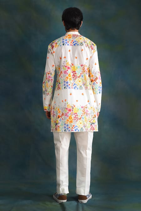 Blushing Couture By Shafali Printed Kurta & Pant Set 