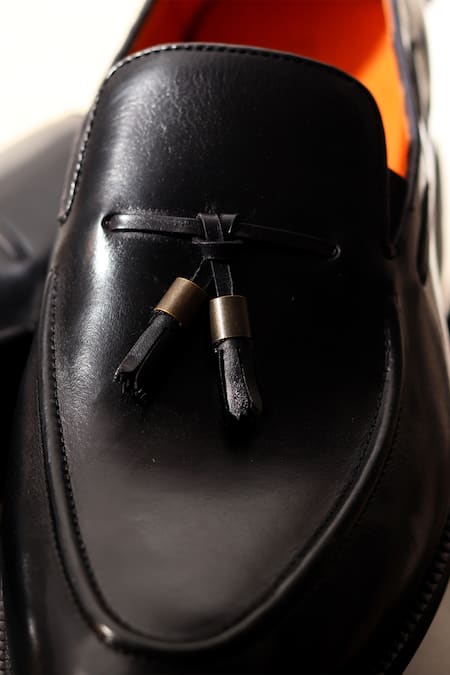 Fellmonger Leather Tassel Loafers 