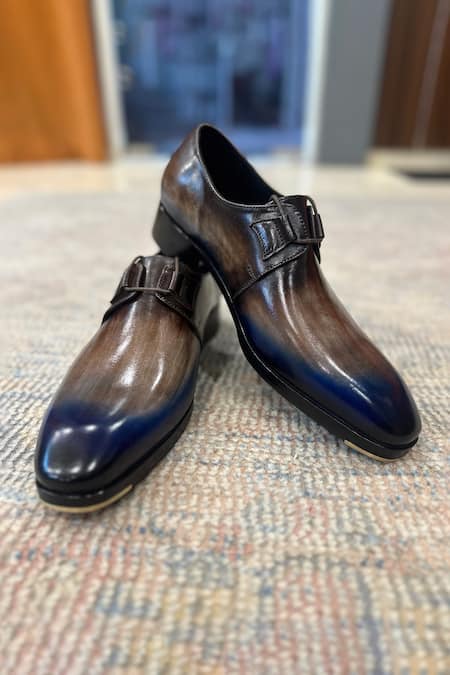 FELLMONGER Leather Ombre Derby Shoes 