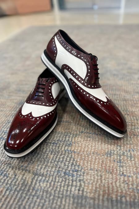 FELLMONGER Brogue Pattern Oxfords 