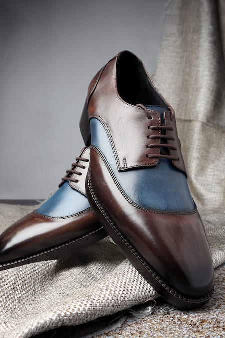 FELLMONGER Mirror Glossed Derby Shoes 