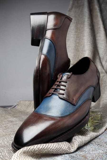 Fellmonger Mirror Glossed Derby Shoes 