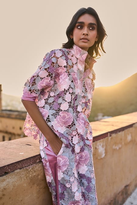 Buy Dash And Dot Multi Color Polyester Bandeau Neck Scalloped Floral Lace Top Online at Aza Fashions Buy_Dash And Dot_Multi Color Polyester Bandeau Neck Scalloped Floral Lace Top _Online_at_Aza_Fashions