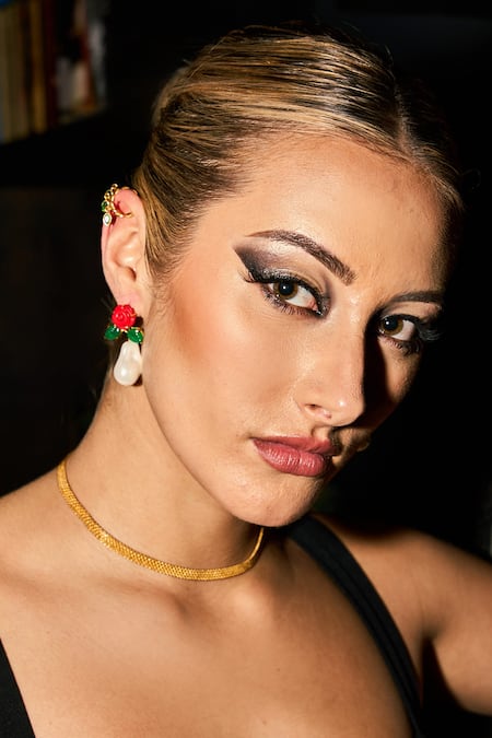 MAALICIOUS JEWELRY Gold Plated Comtemporary Patti Choker