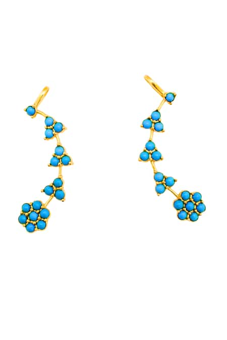 MAALICIOUS JEWELRY Arya Bloom Vine Ear Cuffs 