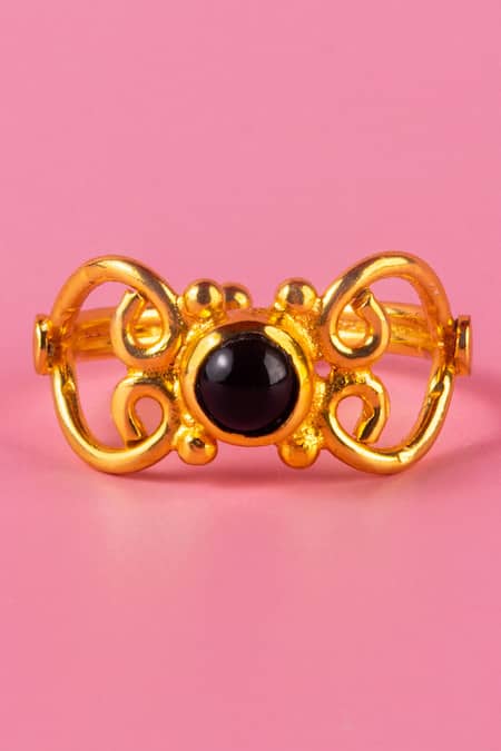 MAALICIOUS JEWELRY Panther Filigree Ring 