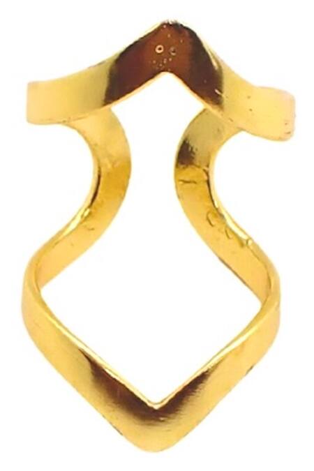 MAALICIOUS JEWELRY Baloo Curved Ring 