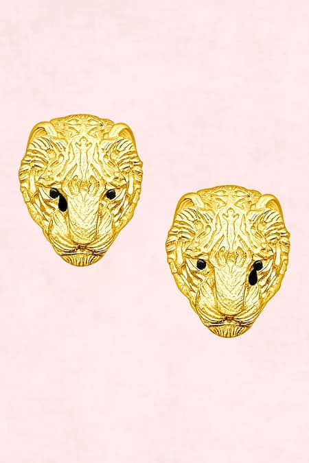 MAALICIOUS JEWELRY Huli Tiger Shaped Studs 