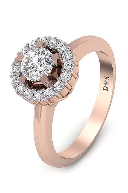 Divine Solitaires Diamond Embellished Ring 