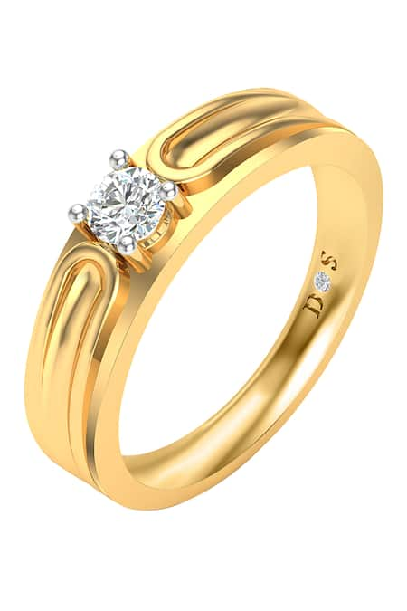 Divine Solitaires Round Cut Diamond Ring 