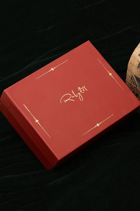 Ruby Raang_Multi Color Pearls Meenakari Work Bangle - Single Pc _at_Aza_Fashions