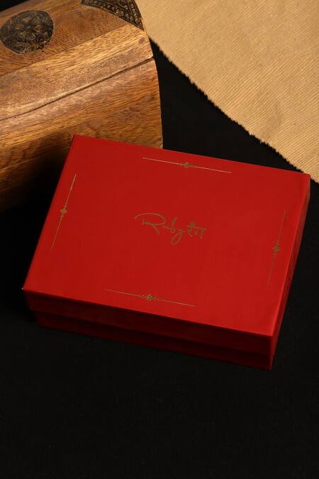 Buy_Ruby Raang_Multi Color Pearls, Stones Semi Precious Embellished Necklace Set 