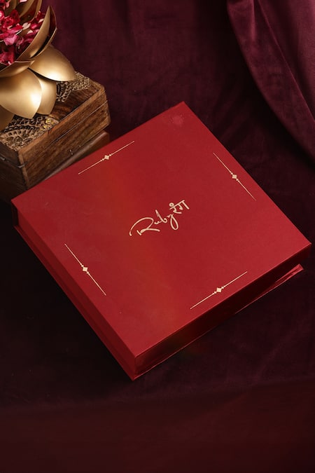 Buy_Ruby Raang_Green Pearls, Diamonds, Stones Floral Emerald Embellished Choker Set 