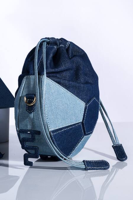 Immri Blue Kerry Potli Bag Online at Aza Fashions Immri_Blue Kerry Potli Bag _Online_at_Aza_Fashions