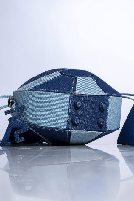 Shop Immri Blue Kerry Potli Bag Online at Aza Fashions Shop_Immri_Blue Kerry Potli Bag _Online_at_Aza_Fashions