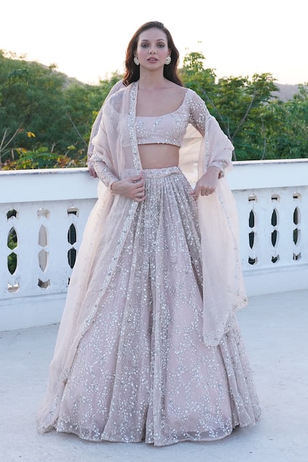 Astha Narang Sitara Embroidered Lehenga Set 