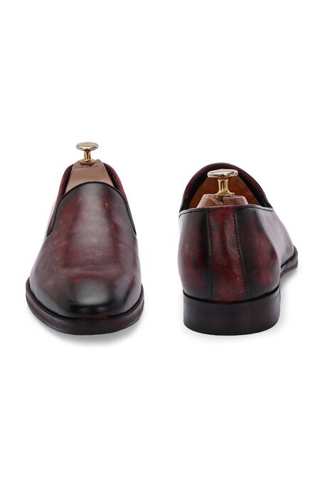 Ivrah_Brown Roxx The Museum Slip On Shoes_at_Aza_Fashions