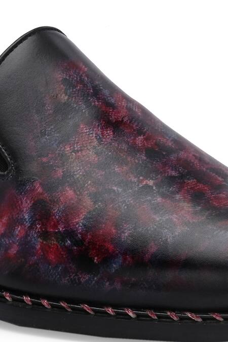 Ivrah Red Roxx The Museum Almond Toe Shoes Online at Aza Fashions Ivrah_Red Roxx The Museum Almond Toe Shoes_Online_at_Aza_Fashions