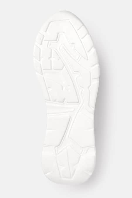 Zori World_Blue Jodhpur Ayat Zari Embroidered Sneakers _Online_at_Aza_Fashions