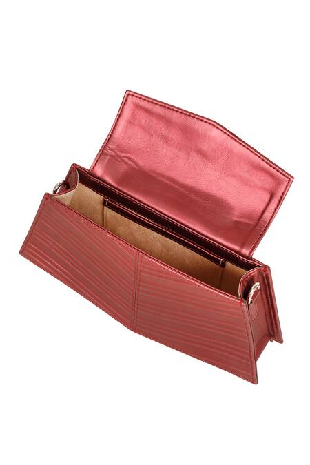 Shop_Adisee_Red Eve Cord Embossed Bag