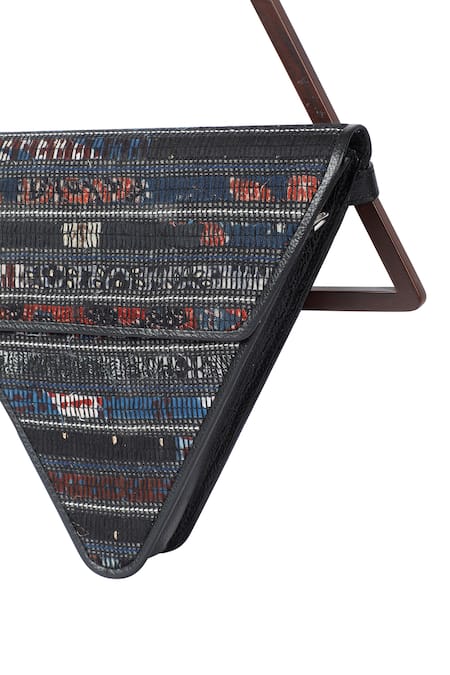 Shop_Adisee_Black Jade Inverted Triangle Handbag 