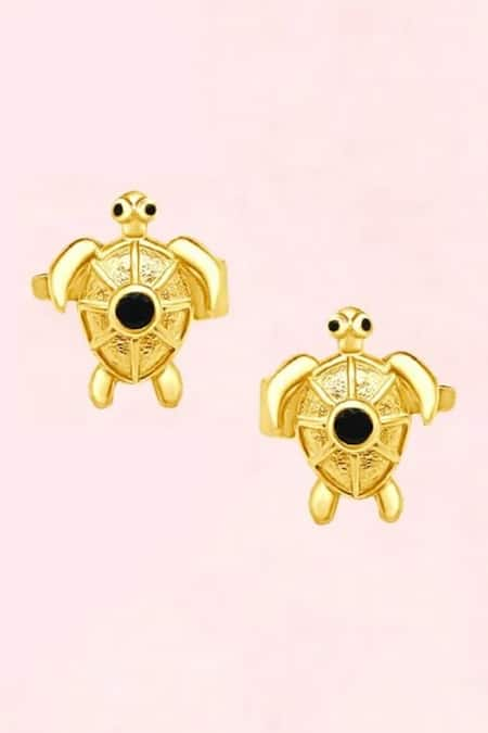 MAALICIOUS JEWELRY Turtle Embellished Earcuffs 