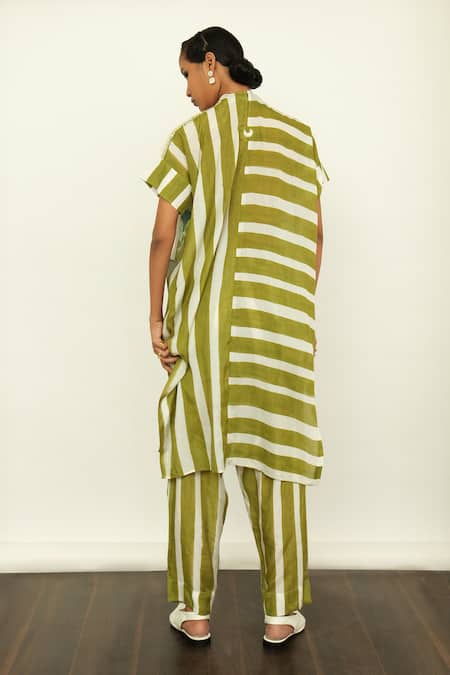 OFRIDA Olivia Stripe Kaftan Kurta