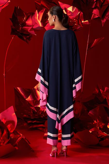 Dania Siddiqui Stella Asymmetric Tunic With Straight Pant 