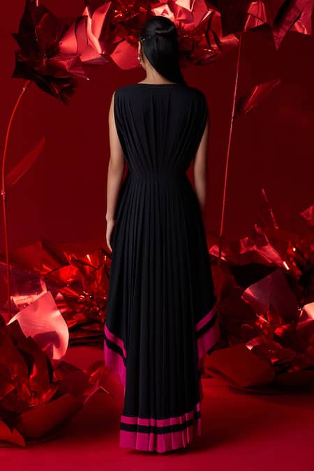 Dania Siddiqui Aurora Asymmetric Dress 