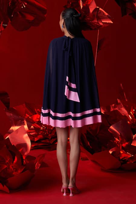 Dania Siddiqui Leona Flared Mini Dress 