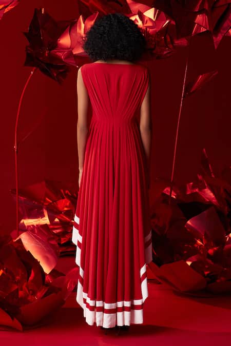 Dania Siddiqui Florence Asymmetrical Dress 