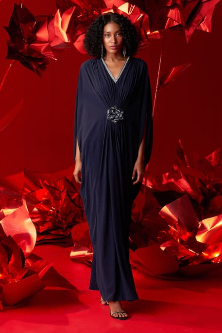 Dania Siddiqui Gabriela Draped Kaftan 