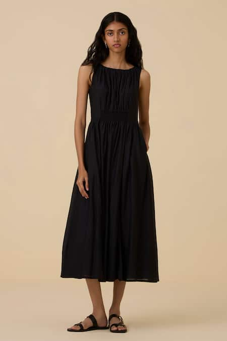 The Summer House Hafa Ruched Dress 