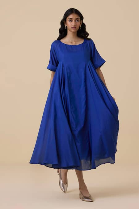 The Summer House Latifa Cotton Silk Dress 