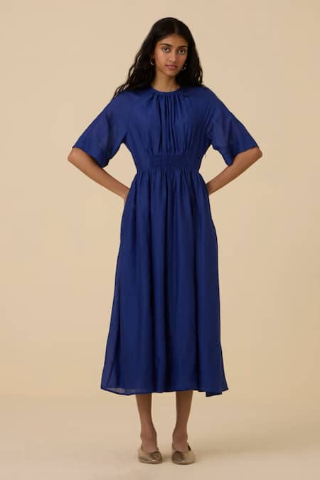 The Summer House Parina Cotton Silk Dress 