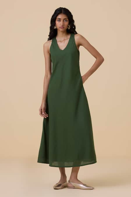 The Summer House Linen Cotton Dress 