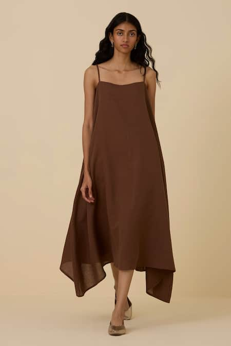 The Summer House Talib Linen Cotton Dress 