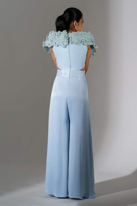 PIRI INDIA Rima 3D Embroidered Jumpsuit 