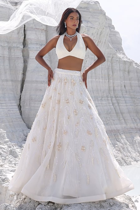 PIRI INDIA Fiona Embroidered Lehenga Set 