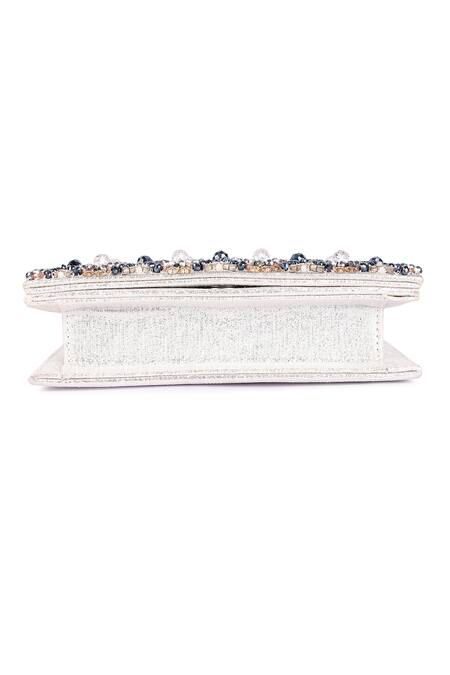 Shop_The Purple Sack_Multi Color Beads Embroidered Clutch Bag _Online_at_Aza_Fashions