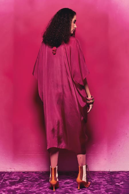 Capisvirleo Coco Solid Kaftan With Pant 