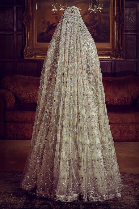 Matsya The Morbagh Embroidered Bridal Lehenga Set 