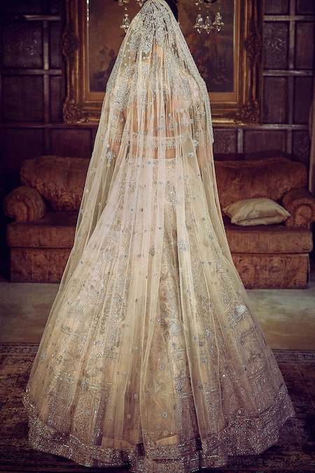 Matsya The Starlight Masai Embroidered Bridal Lehenga Set 