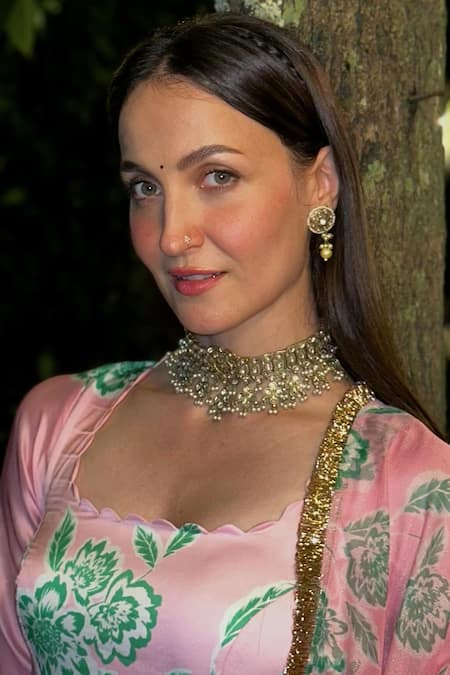 Harshita Singhvi Pink Georgette, Satin, Organza, Bloom Print Gathered Flare Anarkali With Dupatta Online at Aza Fashions Harshita Singhvi_Pink Georgette, Satin, Organza, Bloom Print Gathered Flare Anarkali With Dupatta_Online_at_Aza_Fashions