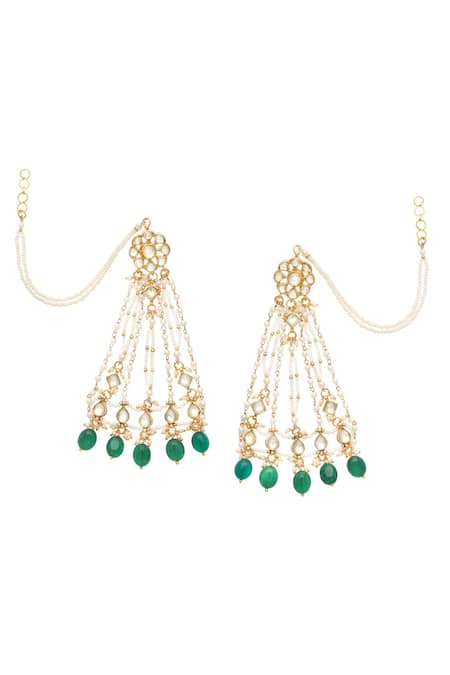 MAISARA JEWELRY Harita Embellished Earrings 