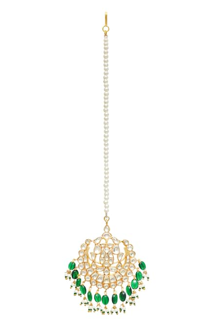 MAISARA JEWELRY Urvi Embellished Maangtikka 