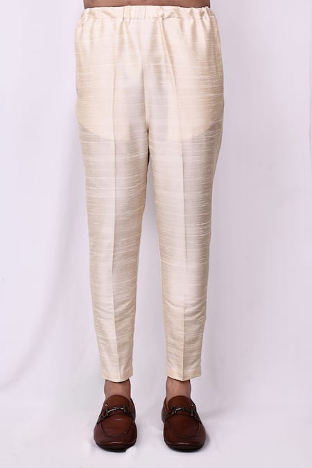 Arihant Rai Sinha_Pink Cotton, Silk Sequins Embroidered Jacket Kurta Set_Online_at_Aza_Fashions