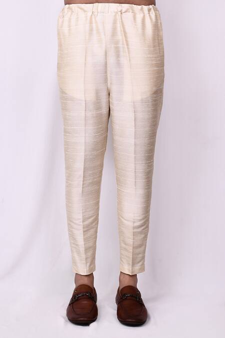 Arihant Rai Sinha_Pink Jacquard, Silk Embroidery Floral Mandala Jaal Pattern Jacket Kurta Set _Online_at_Aza_Fashions