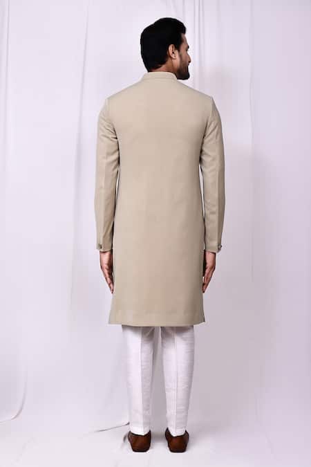 Arihant Rai Sinha Solid Bandhgala & Pant Set 