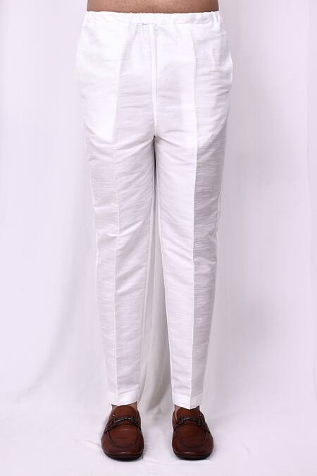 Arihant Rai Sinha_Multi Color Cotton, Silk Geometric Mosaic Printed Bundi Kurta Set _Online_at_Aza_Fashions